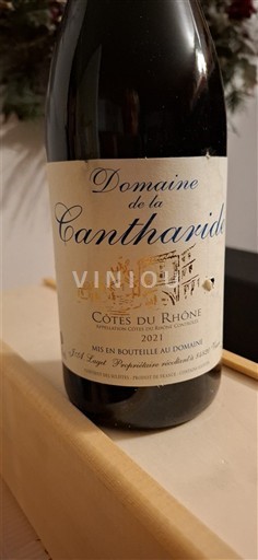 Rhône Valley Côtes-du-Rhône Domaine La Cantharide 2021