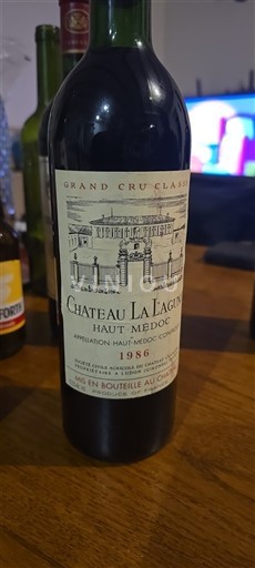 Bordeaux Haut-Médoc Grand Cru Classé Château La Lagune 1986