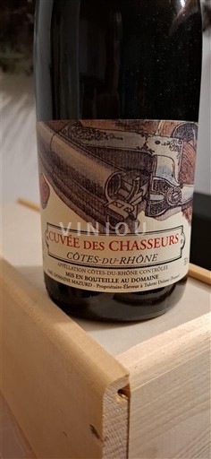 Valle del Rodano Côtes-du-Rhône Domaine Élevé et mis en bouteille au domaine des Chasseurs 2018