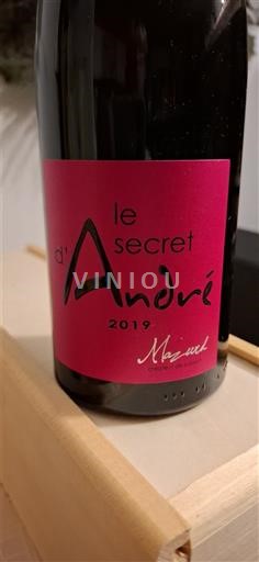 Valle del Ródano Côtes del Ródano Domaine Mazurd Le Secret d'André 2019
