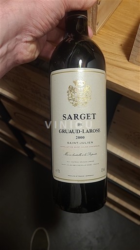 Bordeaux Saint-Julien Château Gruaud-Larose Sarget de Gruaud-Larose 2000