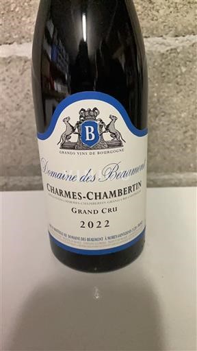 Burgundsko Charmes-Chambertin Grand Cru Domaine S Beaumont 2022