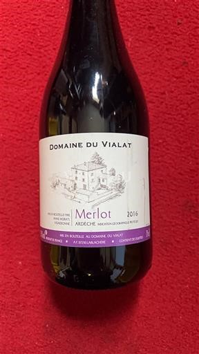 Alpy a Rhonské oblasti Ardèche Domaine Vialat 2016