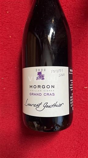 Beaujolais Morgon Laurent Gauthier Grand Cras Vieilles Vignes 2022