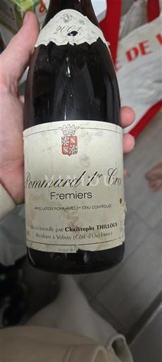 Borgoña Pommard Premier Cru Christophe Thillou Les Fremiers 2001