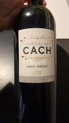 Bordéus Haut-Médoc Château Cach 2023