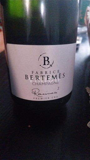 Shampanjë Premier Cru Fabrice Bertemes Racines 2 2023