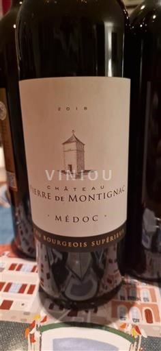 Bordeaux Médoc Cru Bourgeois Supérieur Château Pierre de Montignac 2018
