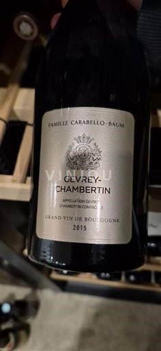 Burgundy Gevrey-Chambertin Famille Carabello-Baum 2015