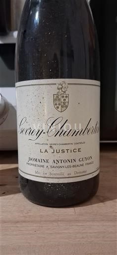 Borgonha Gevrey-chambertin Domaine Antonin Guyon La Justice 2008