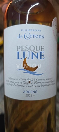 Provence Coteaux Varois en Provence Vignerons de Correns Pesque Lune 2024