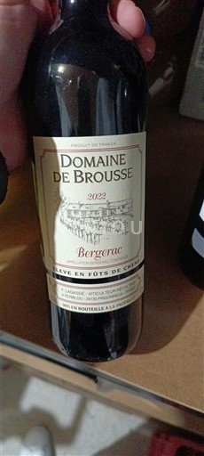 Jihozápad Bergerac Domaine Brousse 2022