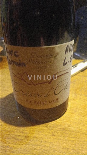 Languedoc Pic-saint-loup Domaine Valambelle Trésor d'Éole 2022