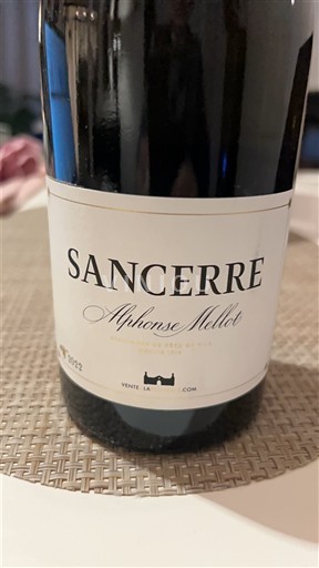 Loire Valley Sancerre Alphonse Mellot VALAP 2022