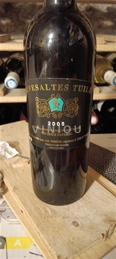 Rượu vang Rouge sec Domaine Jau 2005 Pháp Roussillon Không được chỉ định AOC