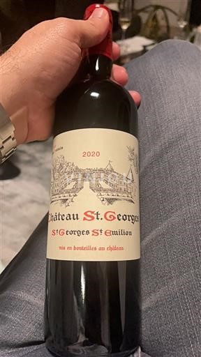 Bordeaux Saint-Georges-Saint-Émilion Château St. Georges 2020