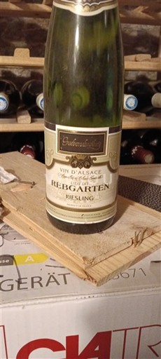 Alsacia Guberschubler Rebgarten Sin añada