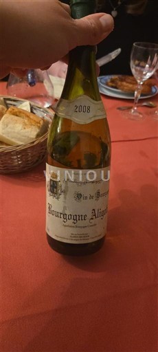 Burgundi Bourgogne Aligoté Domaine Jean Marc Lafont 2008