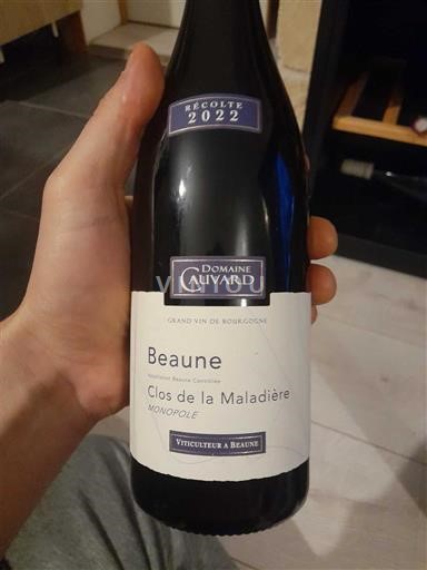 Bourgondië Beaune Domaine Cauvard Clos de la Maladière Monopole 2022