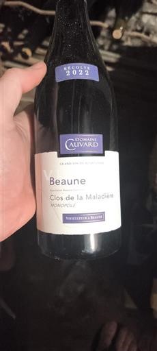 Burgundy Beaune Domaine Cauvard Clos de la Maladière Monopole 2022
