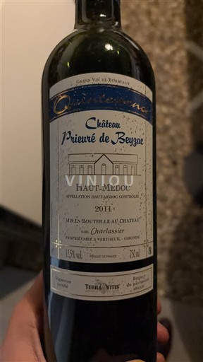Bordeaux Haut-Médoc Château Prieuré de Beyzac 2011