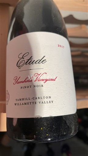 AVA der Ostküste Nicht spezifiziert Etude Yamhela Vineyard 2017