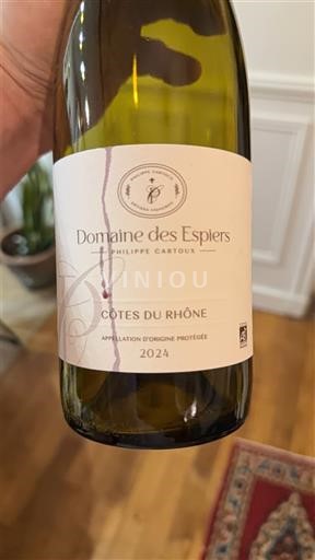 Rhônen laakso Côtes-du-rhône Domaine S Espiers 2024
