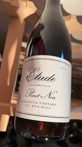 Kalifornijske AVA Sta. Rita Hills Etude fiddlestix 2017