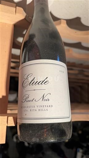 Kalifornijske AVA Sta. Rita Hills Etude Pinot Noir Fiddlestix Vineyard 2016