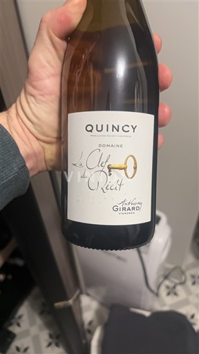 Valle della Loira Quincy Domaine Anthony Girard La Clef du Récit 2024