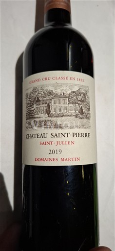 Bordeaux Saint-Julien Grand Cru Château Saint-Pierre 2019