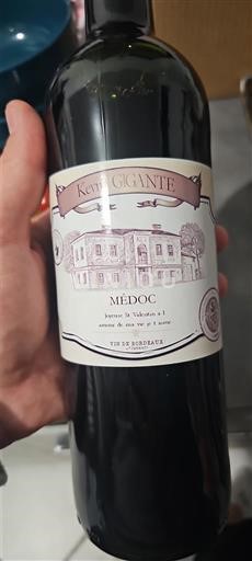 Bordeaux Médoc Kerm Gigante Neročník