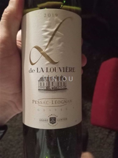 Burdeos Pessac-Léognan La Louvière L de La Louvière 2019