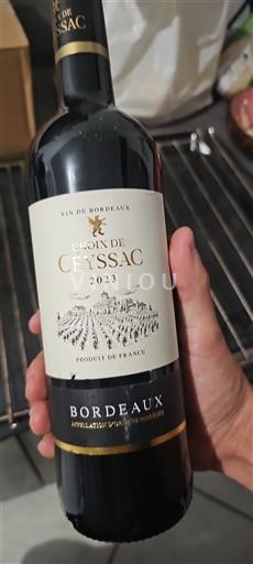 Burdeos Bordeaux Choix de Ceyssac 2023