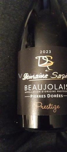 Beaujolais Domaine Sapin Prestige 2023