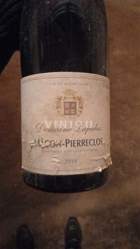 Burgundi Mâcon ja Mâcon-kylät Domaine Lapaulas 2019