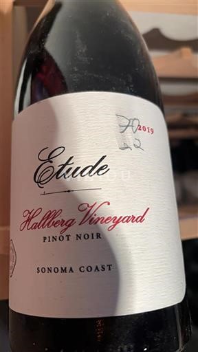 AVAs californianas Sonoma Coast Etude Hallberg Vineyard 2019