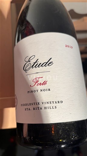 Kalifornijske AVA Sta. Rita Hills Etude Forté 2019