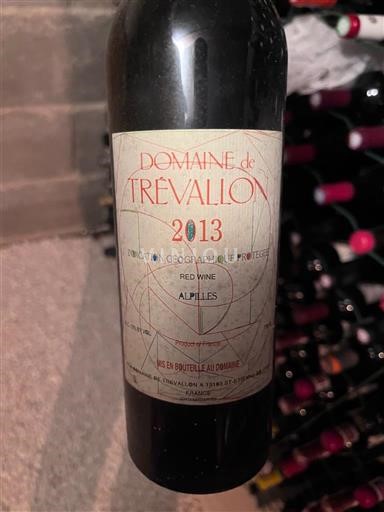 Alpes e regiões Ródano Alpilles Domaine Trévallon 2013