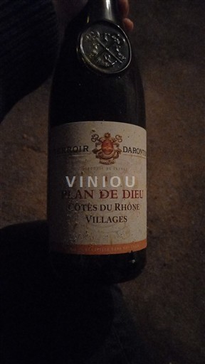 Rhônetal Nicht spezifiziert Terroir Daronton Plan de Dieu 2022