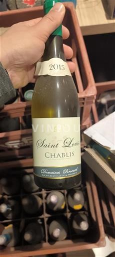 Burgund Chablis Domaine Bernard Saint Louis 2015