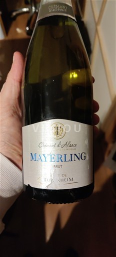 Alsace Crémant d'Alsace Turckheim Mayerling Không niên vụ
