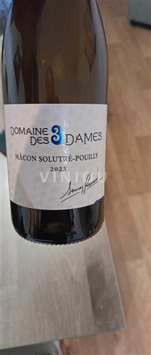 Burgundi Mâcon ja Mâcon-kylät Domaine S 3 Dames 2023