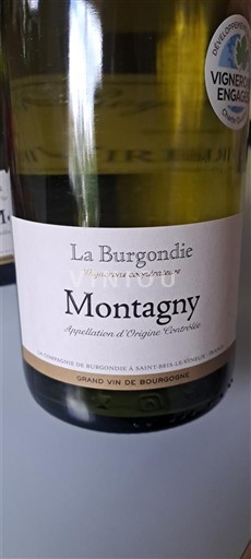 Bourgogne Montagny La Burgondie 2023 Ikke årgangsbestemt