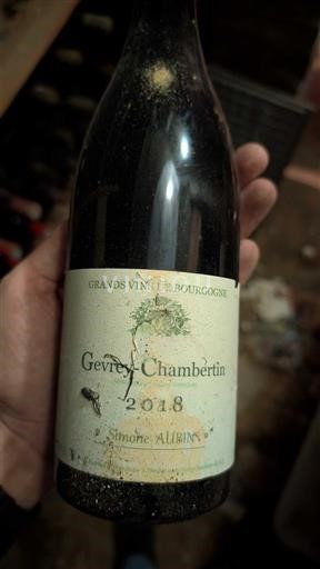 Borgoña Gevrey-Chambertin Simone Aubin 2018