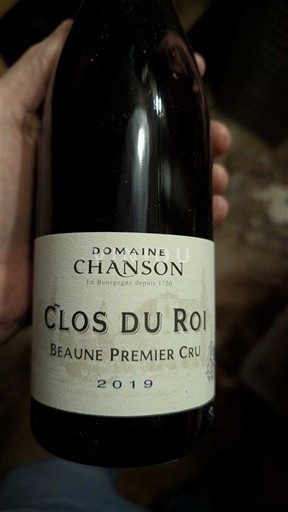 Bourgogne Beaune Premier Cru Chanson Clos du Roi 2019