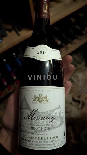 Bourgondië Mercurey Domaine La Tour 2019