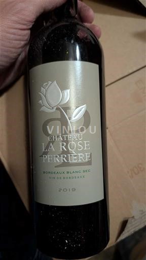 Bordeaux Bordeaux beli. Château La Rose Perrière 2019