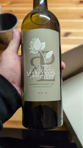 Bordeaux Bordeaux valkoviini Château La Rose Perrière 2019