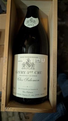 Burgundsko Nespecifikováno Premier Cru Clos Salomon 2015